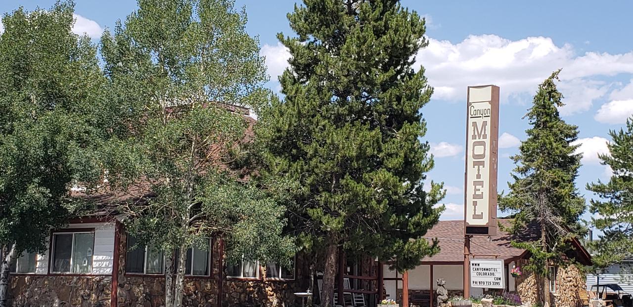 Canyon Motel Near Rocky Mountain National Park Хот-Салфер-Спрингс Экстерьер фото