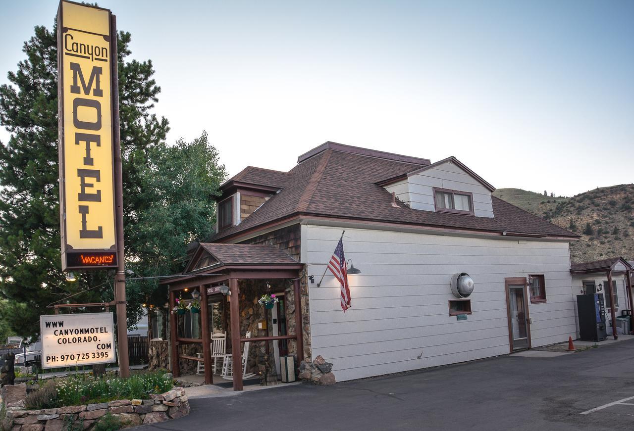 Canyon Motel Near Rocky Mountain National Park Хот-Салфер-Спрингс Экстерьер фото